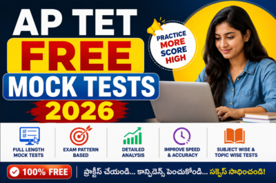 AP TET Free Mock Tests 2026 – Practice Online and Improve Your Score